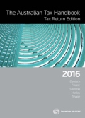 The Australian Tax Handbook Tax Return Edition