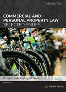 Commercial and Personal Property Law: Selected Issues, 3Ed