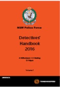 Detectives' Handbook 2016