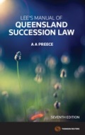 Lee's Manual of Queensland Succession Law