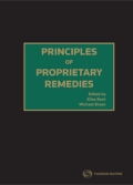 Principles of Proprietary Remedies