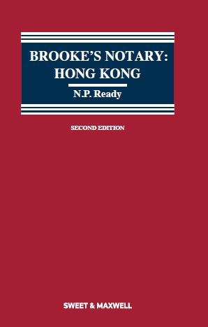 Brooke's Notary Hong Kong, 2nd Edition