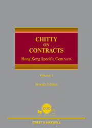 Chitty on Contracts, Hong Kong Specific Contracts, Seventh Edition