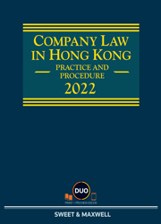 Company Law in Hong Kong: Practice and Procedure, 2022