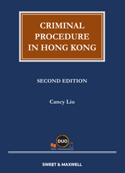 Criminal Procedure in Hong Kong, 2nd Edition