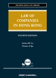 Law of Companies in Hong Kong, 4th Edition