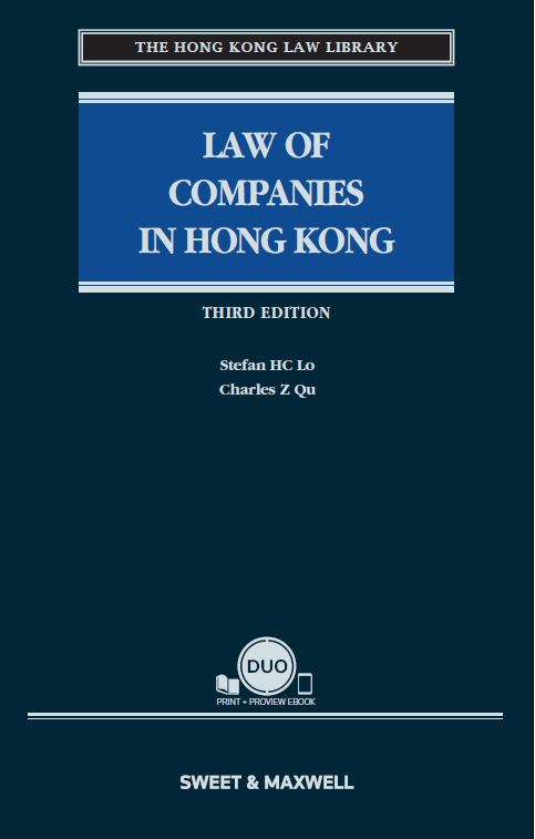 Law of Companies in Hong Kong, Third Edition
