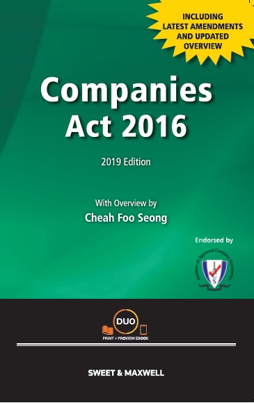 Companies Act 2016 with Overview (2019 Edition)