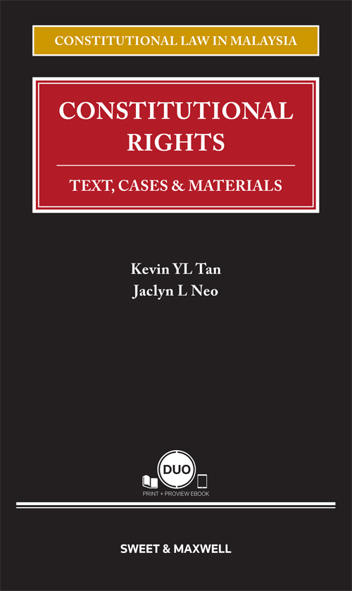 Constitutional Rights: Text, Cases & Materials  (COMING SOON)
