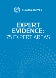 Expert Evidence: 75 Expert Areas