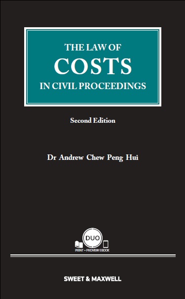 The Law of Costs in Civil Proceedings, 2nd Edition