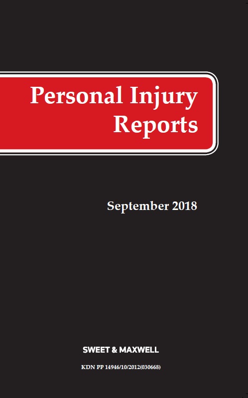 Personal Injury Reports 2021 Subscription (PIR)