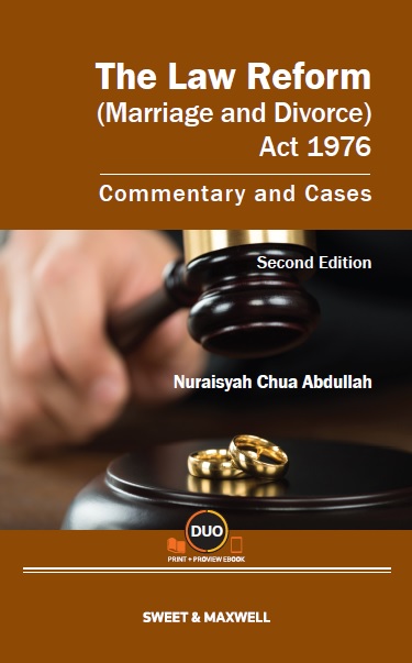 The Law Reform (Marriage and Divorce) Act 1976: Commentary and Cases, Second Edition