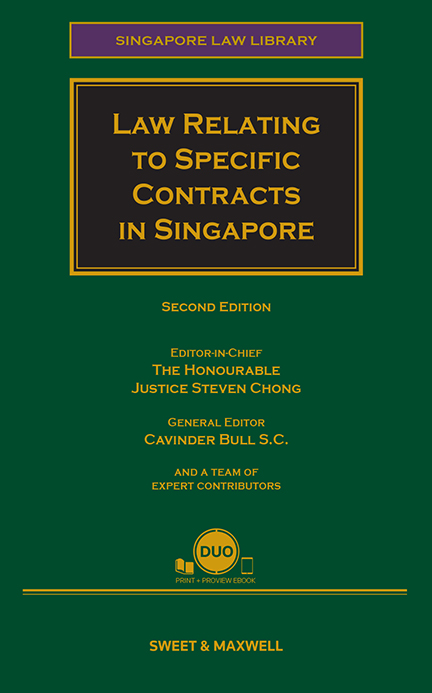 Law Relating to Specific Contracts in Singapore, 2nd Edition