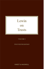 Lewin on Trusts 20th Edition Mainwork + Supplement
