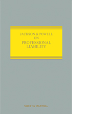 Jackson & Powell on Professional Liability 9th Edition Mainwork + Supplement