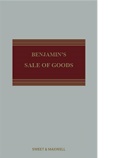 Benjamin's Sale of goods 11th Edition