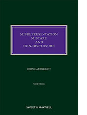 Misrepresentation, Mistake and Non-Disclosure 6th Edition
