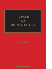 Carver on Bills of Lading 5th Edition