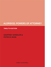 Aldridge Powers of Attorney 12th Edition