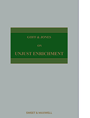 Goff & Jones On Unjust Enrichment 10th Edition