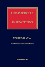 Commercial Injunctions 7th Edition, 1st Supplement