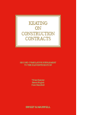 Keating on Construction Contracts 11th Edition 2nd Supplement