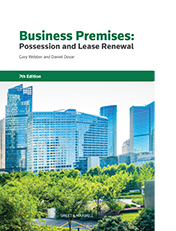 Business Premises: Possession and Lease Renewal 7th Edition