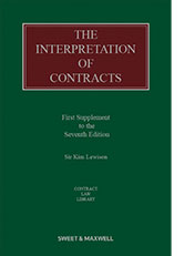 Interpretation of Contracts, The 7th Edition 1st Supplement