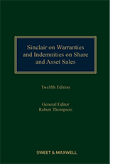 Sinclair on Warranties and Indemnities on Share and Asset Sales