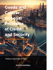 Goode on Legal Problems of Credit and Security 7th Edition