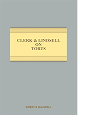 Clerk & Lindsell on Torts 24th Edition