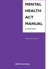 Mental Health Act Manual 26th Edition