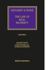 Megarry & Wade The Law of Real Property 10th Edition