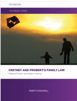 Cretney and Probert's Family Law, 10th Edition
