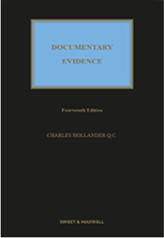 Documentary Evidence, 14th Edition