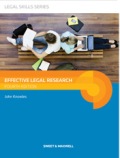 Effective Legal Research