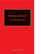 Marsden and Gault on Collisions at Sea 15th Edition