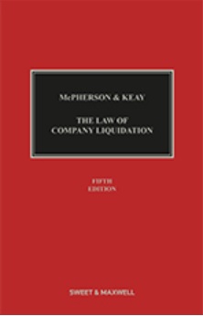 McPherson & Keay's Law of Company Liquidation 5th Edition