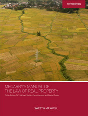 Megarry's Manual of the Law of Real Property